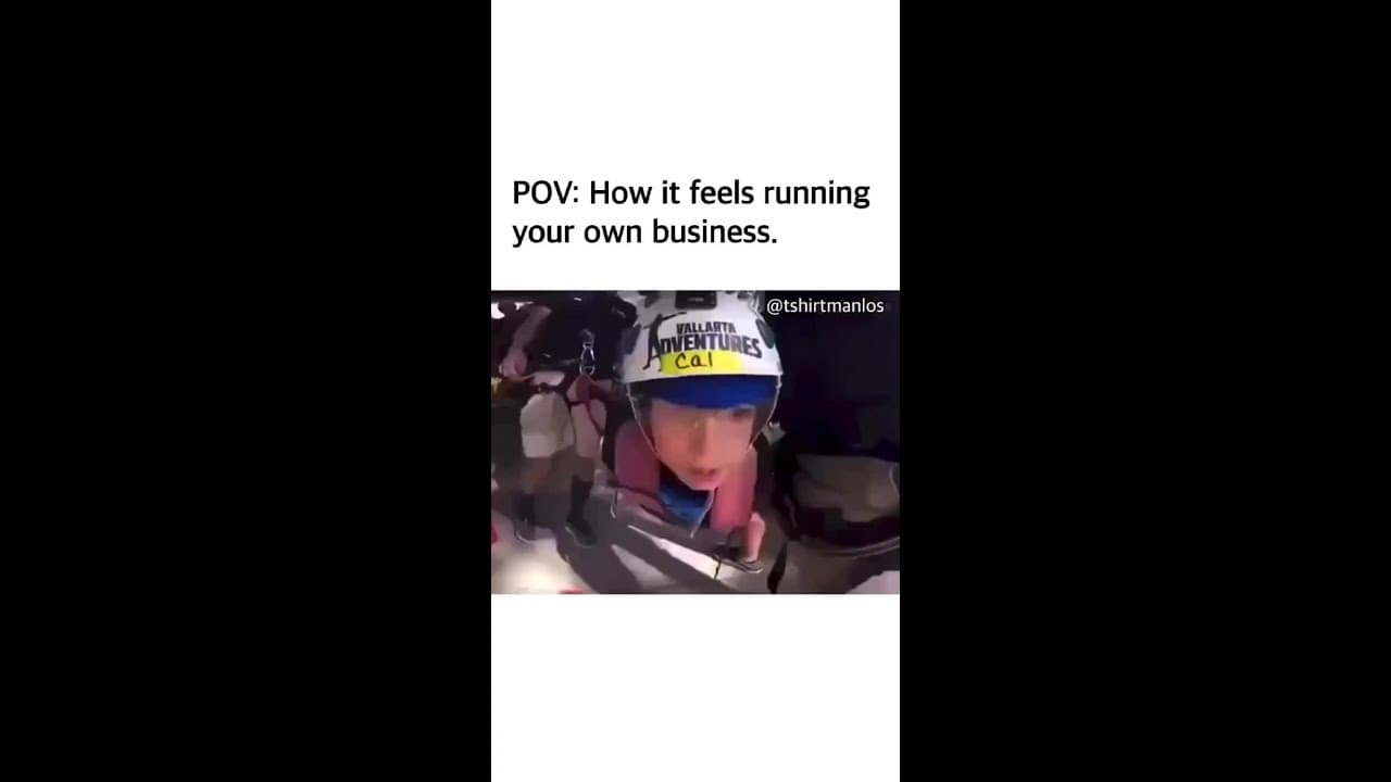 Is this how you feel running your business?