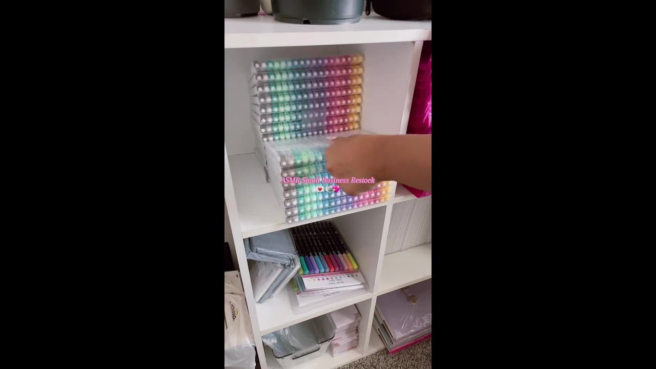 Small Business Restock ASMR