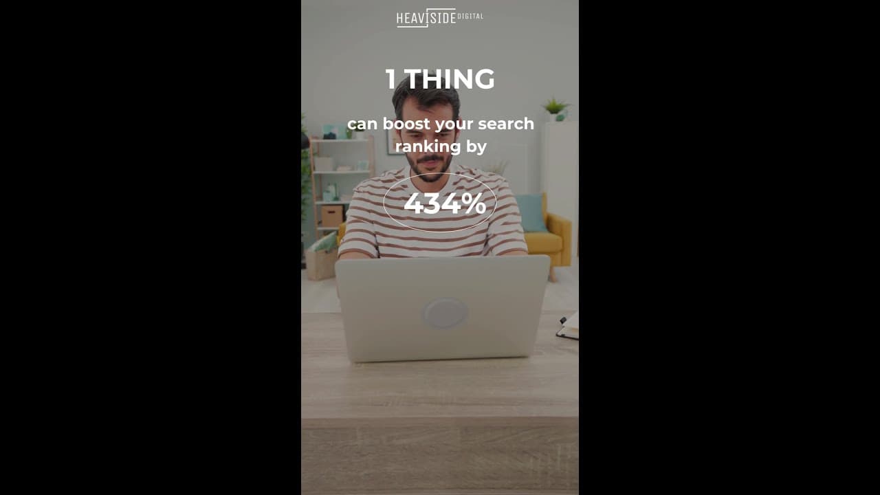 1 Thing Can Boost Your Search Ranking by 434%