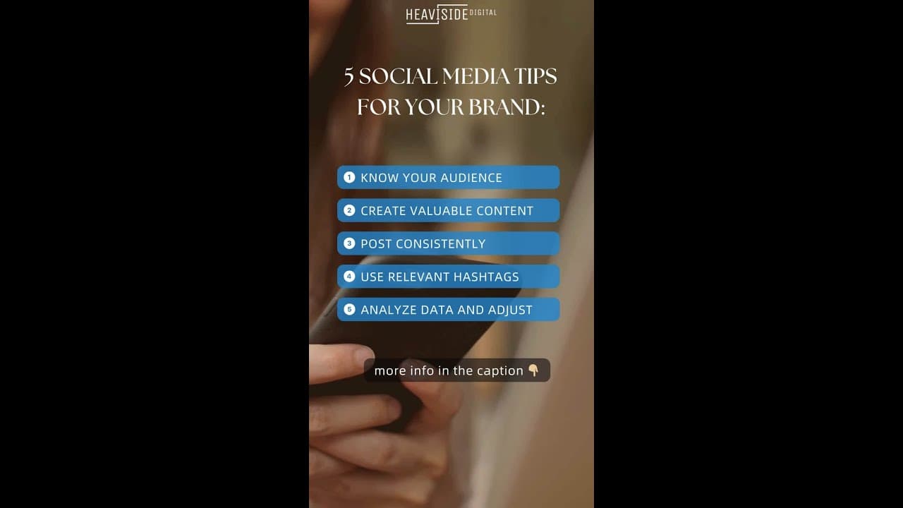 5 Social Media Tips for Small Business